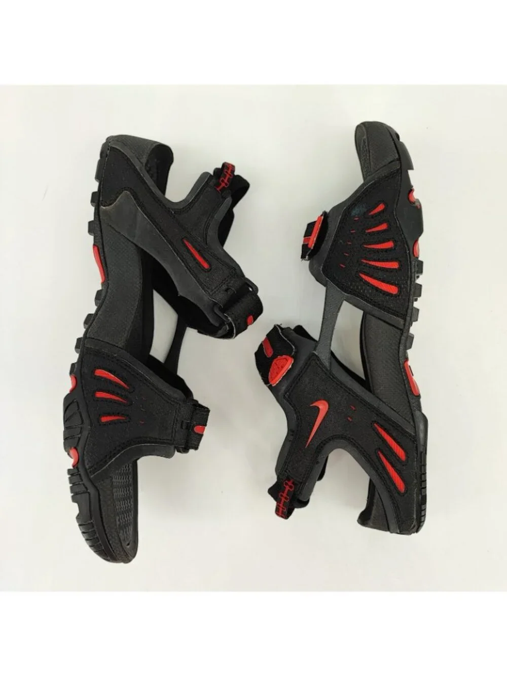 Nike ACG Santiam 4 Men's Size 9US Sandals Synthetic Black Red Strappy 312839-001_5